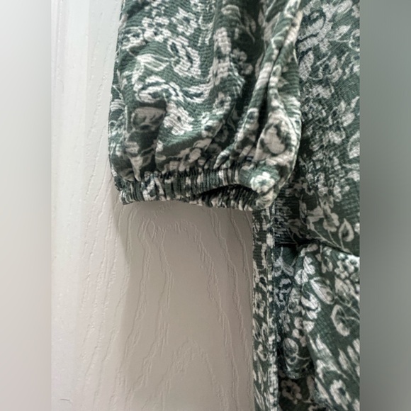 SWS Long Sleeve V-Neck Floral Summer Dress - Picture 5 of 7